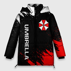 Куртка зимняя женская RESIDENT EVIL UMBRELLA, цвет: 3D-светло-серый