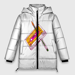Куртка зимняя женская 90s, цвет: 3D-черный