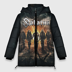 Куртка зимняя женская Sabaton Band, цвет: 3D-черный