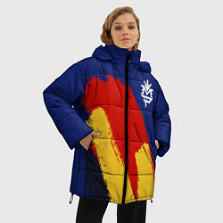 Куртка зимняя женская Manny Pacquiao, цвет: 3D-черный — фото 2