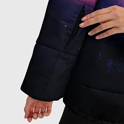 Куртка зимняя женская TARDIS, цвет: 3D-светло-серый — фото 2