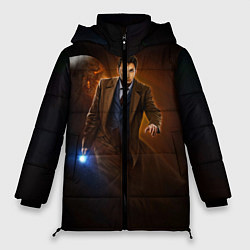 Куртка зимняя женская DAVID TENNANT, цвет: 3D-черный