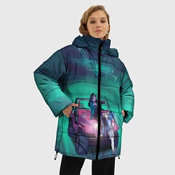 Куртка зимняя женская ЧЕРНОЕ ЗЕРКАЛО, цвет: 3D-черный — фото 2