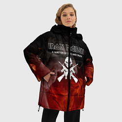 Куртка зимняя женская IRON MAIDEN, цвет: 3D-черный — фото 2