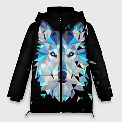 Куртка зимняя женская Волк, цвет: 3D-светло-серый
