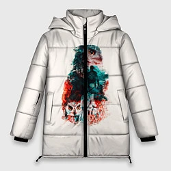 Куртка зимняя женская Twin Peaks, цвет: 3D-черный