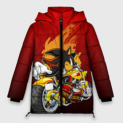 Куртка зимняя женская Ёж Шедоу, цвет: 3D-красный