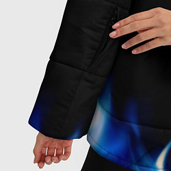 Куртка зимняя женская Синий Огонь, цвет: 3D-светло-серый — фото 2