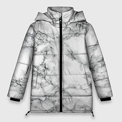 Куртка зимняя женская Мрамор, цвет: 3D-красный
