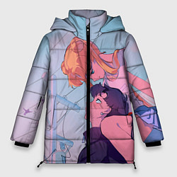Куртка зимняя женская SAILOR MOON, цвет: 3D-светло-серый