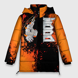 Куртка зимняя женская DOOM Eternal, цвет: 3D-черный