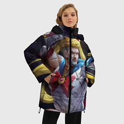 Куртка зимняя женская Сейлор Панч, цвет: 3D-светло-серый — фото 2