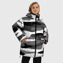 Куртка зимняя женская Камуфляж Sabaton без лого, цвет: 3D-красный — фото 2