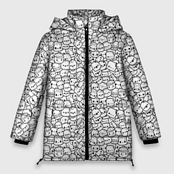 Куртка зимняя женская Зефирки Oko, цвет: 3D-черный