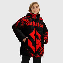 Куртка зимняя женская SABATON, цвет: 3D-красный — фото 2