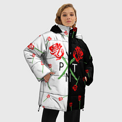 Куртка зимняя женская PAYTON MOORMEIER - ТИКТОК, цвет: 3D-красный — фото 2