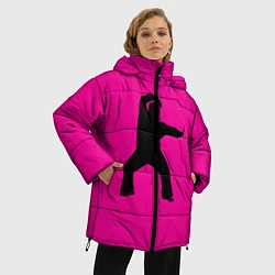 Куртка зимняя женская Little Big: UNO, цвет: 3D-черный — фото 2
