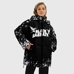 Куртка зимняя женская Black Sabbath, цвет: 3D-светло-серый — фото 2