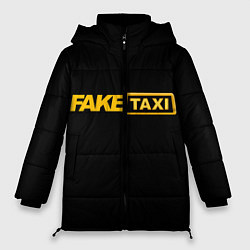 Куртка зимняя женская Fake Taxi, цвет: 3D-красный