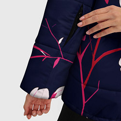 Куртка зимняя женская Сакура, цвет: 3D-черный — фото 2