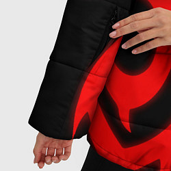 Куртка зимняя женская Slipknot 7, цвет: 3D-светло-серый — фото 2