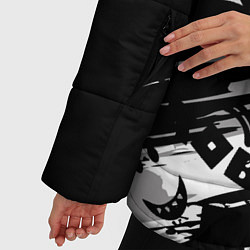 Куртка зимняя женская Roblox, цвет: 3D-черный — фото 2