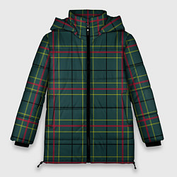 Куртка зимняя женская Шотландка, цвет: 3D-черный