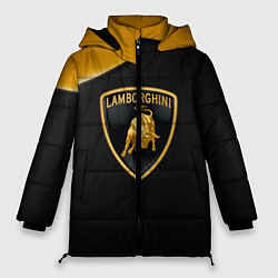 Куртка зимняя женская Lamborghini, цвет: 3D-черный