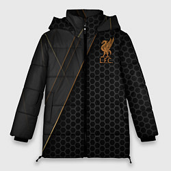 Куртка зимняя женская Liverpool FC, цвет: 3D-светло-серый