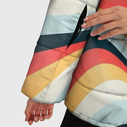 Куртка зимняя женская Summer Waves, цвет: 3D-черный — фото 2