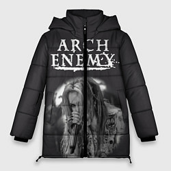Куртка зимняя женская Arch Enemy 79, цвет: 3D-красный