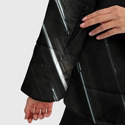Куртка зимняя женская МЕТАЛЛИЧЕСКАЯ БРОНЯ, цвет: 3D-светло-серый — фото 2