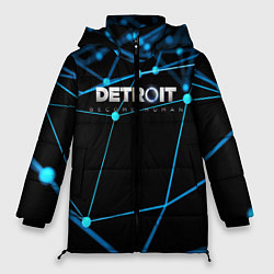 Куртка зимняя женская Detroit:Become Human, цвет: 3D-красный