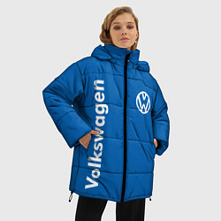 Куртка зимняя женская Volkswagen, цвет: 3D-светло-серый — фото 2