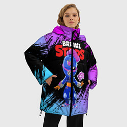 Куртка зимняя женская BRAWL STARS TARA, цвет: 3D-черный — фото 2