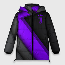 Куртка зимняя женская Juventus F C, цвет: 3D-черный