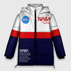 Куртка зимняя женская NASA, цвет: 3D-светло-серый