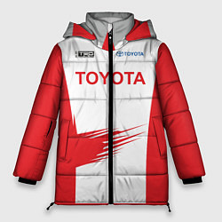 Куртка зимняя женская Toyota Driver, цвет: 3D-черный