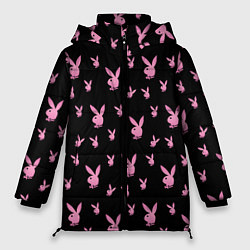 Куртка зимняя женская Playboy, цвет: 3D-черный