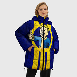 Куртка зимняя женская FALLOUT 4, цвет: 3D-черный — фото 2