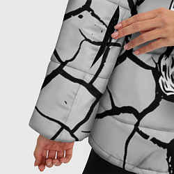 Куртка зимняя женская No pain no gain, цвет: 3D-светло-серый — фото 2