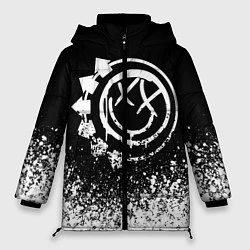 Куртка зимняя женская Blink-182 7, цвет: 3D-красный