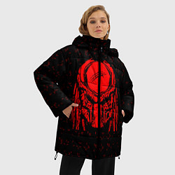 Куртка зимняя женская Предатор Z, цвет: 3D-светло-серый — фото 2