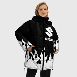 Куртка зимняя женская SUZUKI 10, цвет: 3D-черный — фото 2