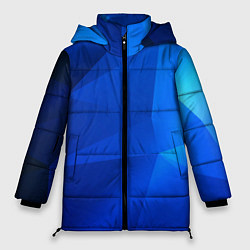 Куртка зимняя женская SHADES OF BLUE, цвет: 3D-красный