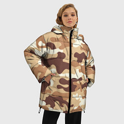 Куртка зимняя женская МИЛИТАРИ, цвет: 3D-черный — фото 2