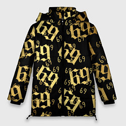 Женская зимняя куртка 6ix9ine Gold