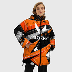 Куртка зимняя женская Valorant, цвет: 3D-черный — фото 2