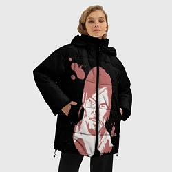 Куртка зимняя женская Ходячие Мертвецы, цвет: 3D-черный — фото 2