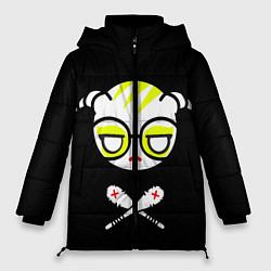 Куртка зимняя женская Аниме, цвет: 3D-черный